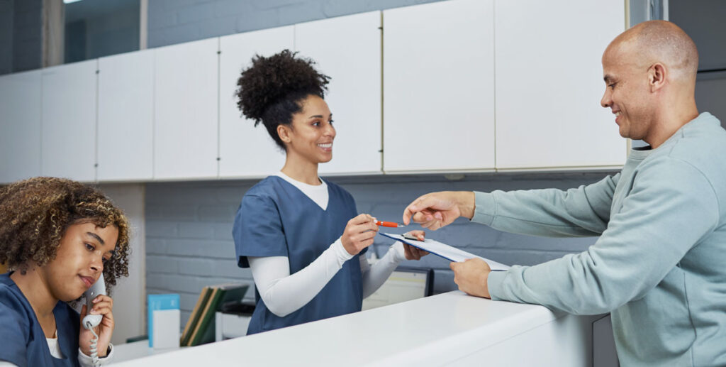 staff training monthly payment dentist reception