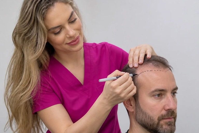 hair transplant hairline design cardiff surgeon